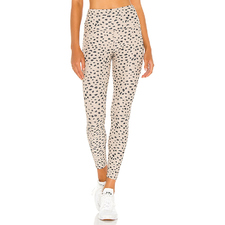  Ribbed Ayla Legging in Taupe Spot | REVOLVE