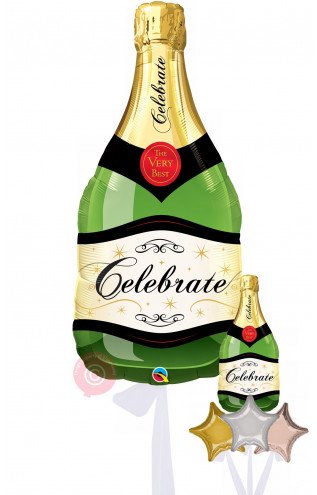 Celebrate Bubbly Wine Bottl...