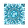 Turquoise Cotton Printed Star Mandala Wall Hanging Poster Online