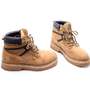 US men 11.5 Vintage Dockers Boots 90s . Beige Suede Leather image 0