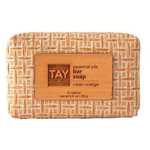 TAY Essential Oils Bar Soap - Clean Orange