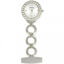 Henley Ladies Fashion Jewellery Fob Watch Silver