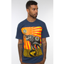 Obey Tee Peace Elephant Crew Blue- Karmaloop : Karmaloop.com - Global Concrete Culture