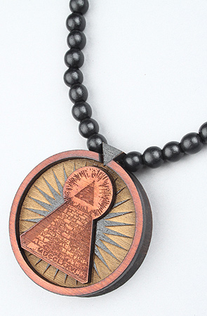 GoodWood The All Seeing Eye Necklace in Black : Karmaloop.com - Global Concrete Culture