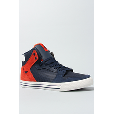 Supra Shoes Vaider in Navy, Orange and White - Karmaloop : Karmaloop.com - Global Concrete Culture