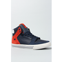 Supra Shoes Vaider in Navy, Orange and White - Karmaloop : Karmaloop.com - Global Concrete Culture