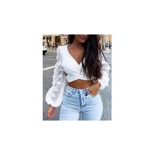 Crisscross Summer Blouse