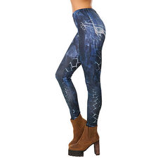 The All Over Print Scuba Leggings in Multi