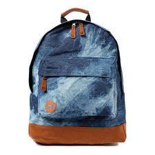 The Denim Dye Backpack in Blue