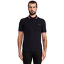 Fred Perry Slim Fit Twin Tipped Polo in Navy & White & Red | REVOLVE