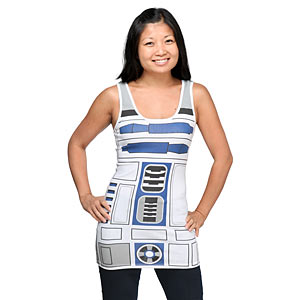 I Am R2-D2 Ladies' Tunic Tank