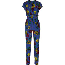 Marc by Marc JacobsMareika Tulip textured-silk jumpsuit