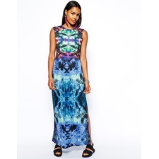 River Island Printed Sleeveless Maxi Dress