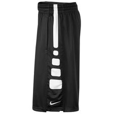 Nike Elite Stripe Shorts - Men's - Basketball - Clothing - Black/Wolf Grey/White