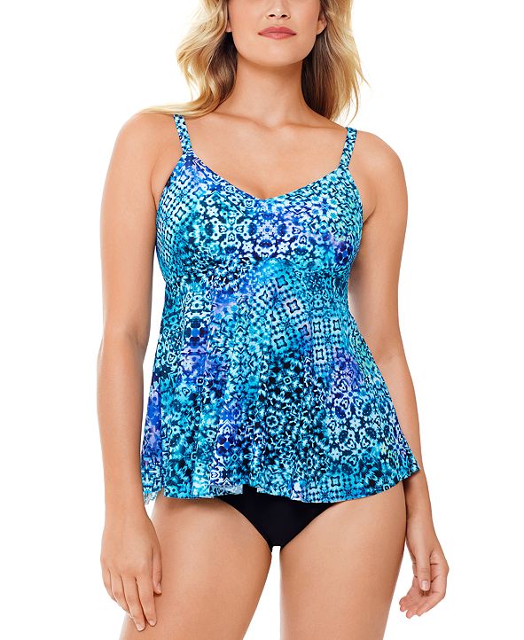 Swim Solutions Tankini Top & Bottoms, Created 