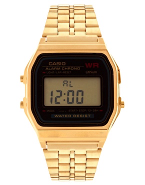 Casio A159WGEA-1EF Gold Digital Watch