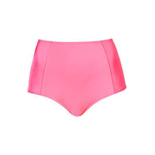 Pink High Waist Bikini Pants