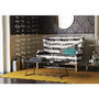 suitor graphite stripe loveseat