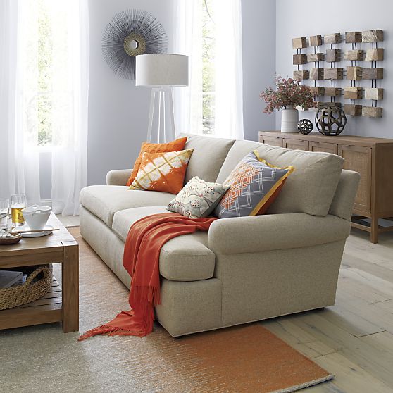 Ellyson Sofa In Sofas Crate And, Crate And Barrel Ellyson Sofa