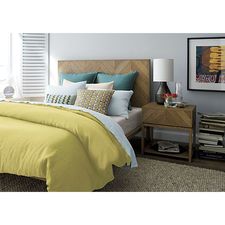 Chevron Bed | Crate and Barrel