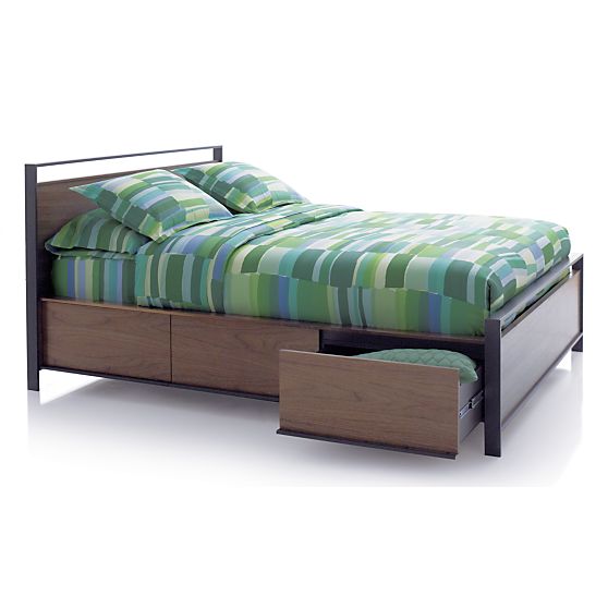 Bowery Storage Bed | Crate ...