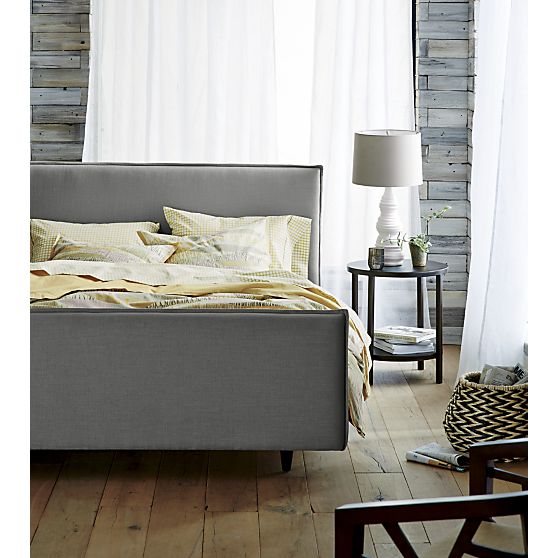 Merrick Bed with Footboard | Crate and Barrel