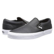Vans Classic Slip-On™ (Perf Leather) Black