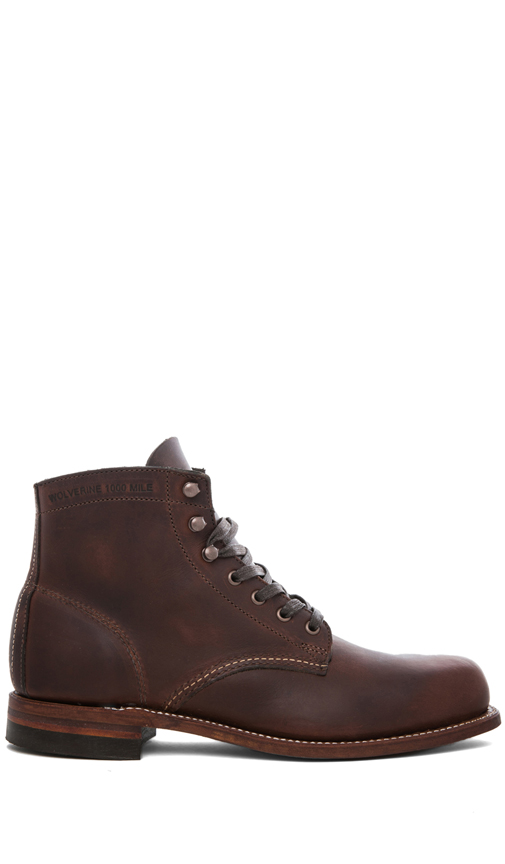 Wolverine 1000 Mile Boot in Brown | REVOLVE