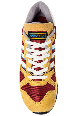 adidas - The ZXZ 710 Sneaker in Red, Yellow, & White