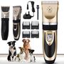 Professional Electric Pet Hair Trimmer Clipper Cordless Dog Cats Grooming Shaver