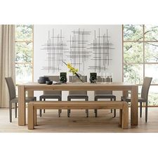 Big Sur Natural 71.5" Bench in Dining Benches | Crate and Barrel