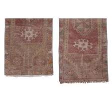 Distressed Turkish Small Rug - a Pair 1'5" X 3'4"