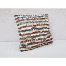 Natural Color Shaggy Rug Pillow Cover,Area Rug Shag Body Pillow Case 16'' X 16''