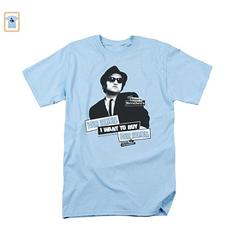 Trevco Men's Blues Brothers Short Sleeve T-Shirt, Size Small
