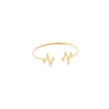 Sarah Chloe Heartbeat Bangle Bracelet