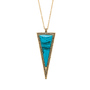 House of Harlow Delta Pendant Necklace in Turquoise | REVOLVE