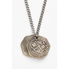 Miansai Treasure Coin Pendant Silver Necklace | Nordstrom