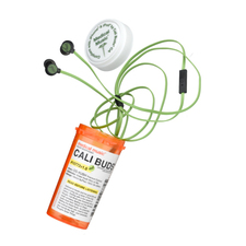Cali Buds - Kush Green Headphone with Mic