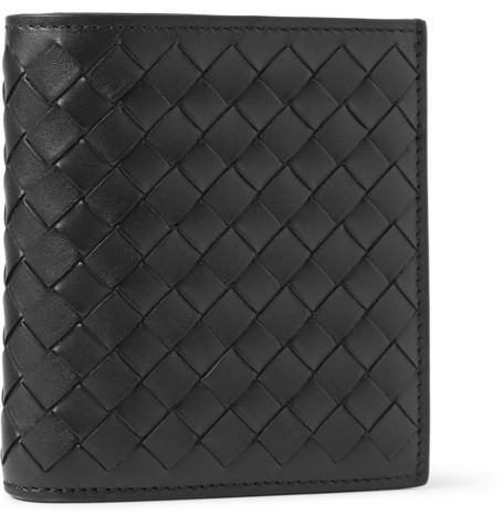 Bottega Veneta Intrecciato Leather Billfold Wallet