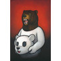 Bear In Mind Print by Luke Chueh