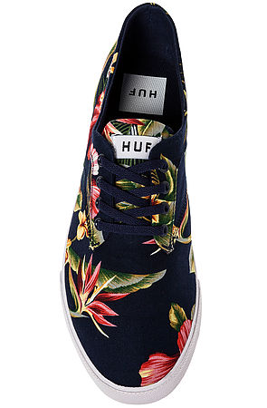 The Sutter Sneaker in Navy Floral