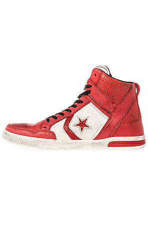 The John Varvatos Weapon Sneaker in Chili Pepper