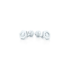 Tiffany & Co. | Item | Paloma's Caliper cuff links in stainless steel. | United States
