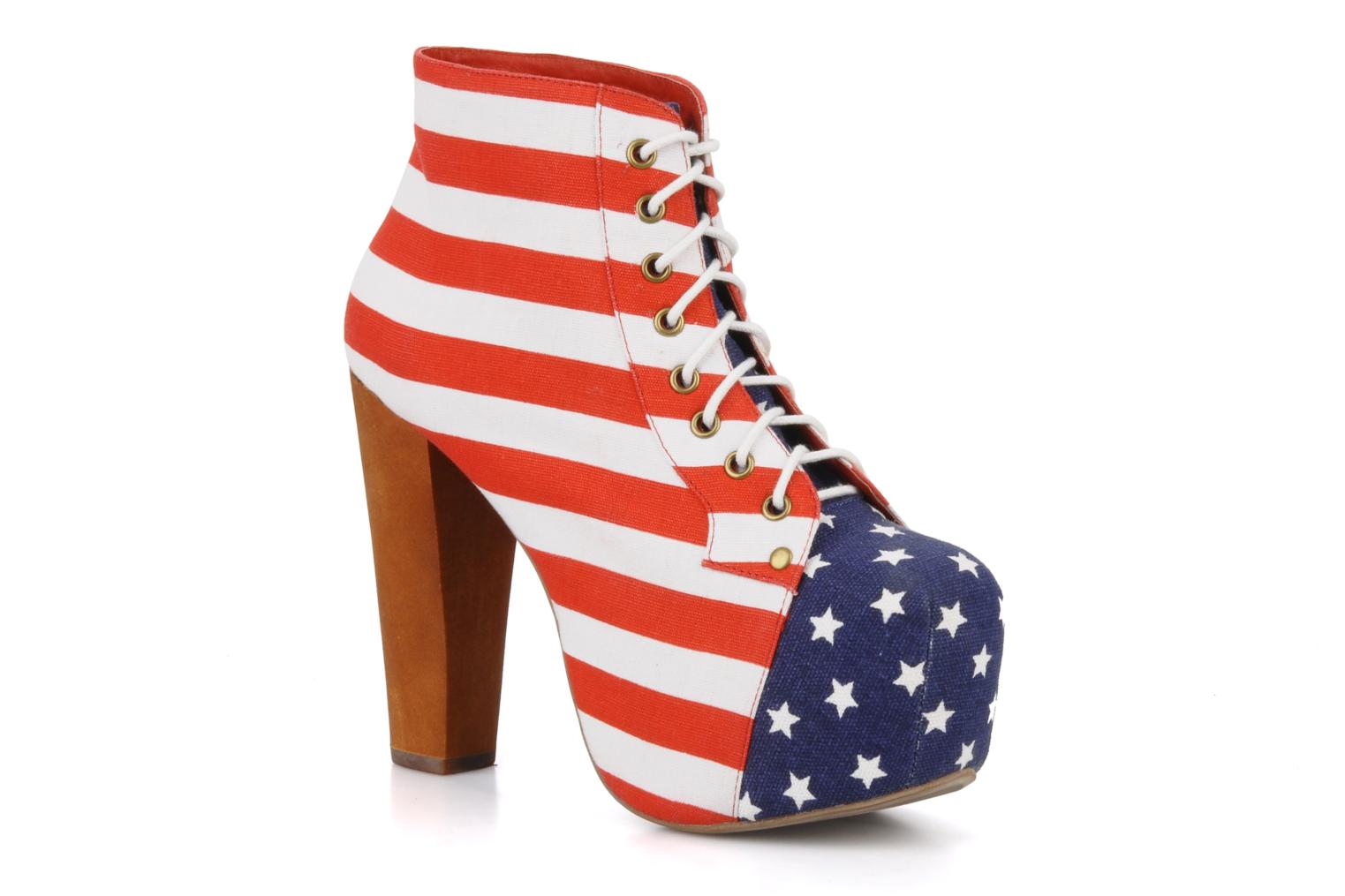Lita flag by Jeffrey Campbell (Multicolor) | Sarenza UK | Your Ankle boots Lita flag Jeffrey Campbell delivered for Free
