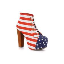 Lita flag by Jeffrey Campbell (Multicolor) | Sarenza UK | Your Ankle boots Lita flag Jeffrey Campbell delivered for Free