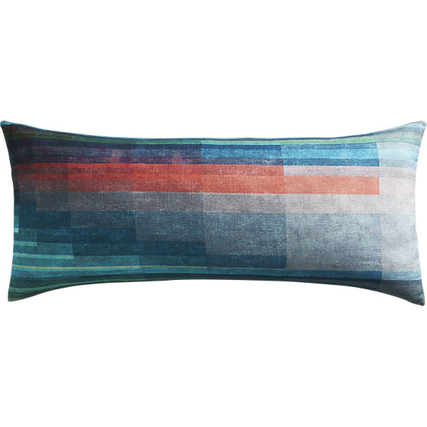 gradient 36"x16" pillow