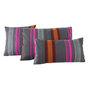 Maharam DWR Pillow, 17" x 17" in Painted Stripe (Tempera)