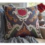 Mercer Ikat Applique Pillow Cover | Pottery Barn
