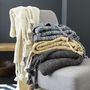 Chunky Tassel Throw | West Elm