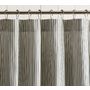 Ticking Stripe Ruffle Shower Curtain | Pottery Barn
